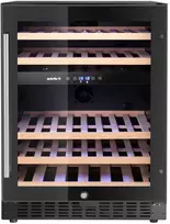 Šaldytuvas Arktic 2 zonų vyno aušintuvas 46 buteliams, 137 l, 570x595x820 mm