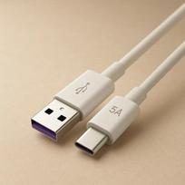 USB Type-C data cable iKaku KSC-110, 1.2 m, 5 A, white