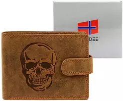 Piniginė vyrams Nordee L895 SKULL