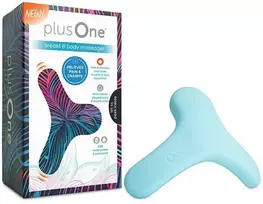 PlusOne „Care Touch“ krūtų ir kūno vibruojantis masažuoklis