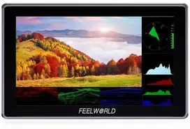 Stacionarus kompiuteris Kameros Monitorius - Feelworld H5 5.5'' 4K 1920x1080 HDMI 12G-SDI