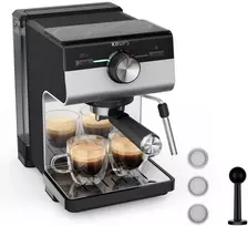 Krups Authentic+ XP384E10 Pusiau automatinis Espresso Kavos aparatas 2 L
