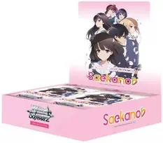 Bushiroad Weiß Juodas - Saekano How to Raise a Boring Girlfriend. flat Booster Ekranas (16 Packs)