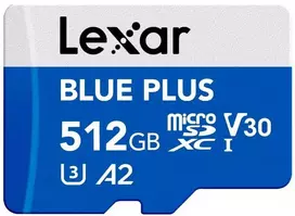 Atminties kortelė MEMORY Micro SDXC 512GB UHS-I/W/A LMSBLPL512G-BNANG LEXAR