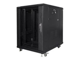 Lanberg | Rack cabinet 19" free-standing 15U/600x800 (flat pack) | FF01-6815-12B | Black