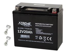 Įrankiai ir matavimo prietaisai // Įrankių, priedų naujienos // 82-335# Akumulator motocyklowy 12v 20ah xtreme prawy +