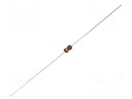Resistor: carbon film | THT | 1.7kΩ | 125mW | ±5% | 200V | Ø0.45x28mm