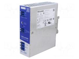 Power supply: switching | for DIN rail | 120W | 24VDC | 0÷5A | IP20
