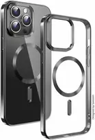 Dėklas Swissten Clear Jelly MagStick Metallic Case for Apple iPhone 16e / iPhone 17e