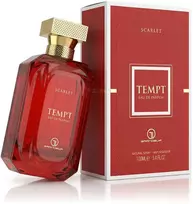 Grandeur Tempt Scarlet EDP parfumuotas vanduo unisex, 100 ml