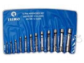 Wrench: tubular-set | 12pcs.