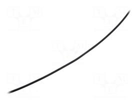 Heat shrink sleeve | 2: 1 | 1.58mm | L: 30.48m | black