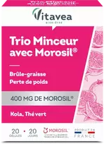 Prancūzija VITAVEA TRIO MINCEUR su MOROSIL® Svorio kontrolei, 20 augalinės kilmės kapsulių