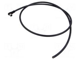 Cable: for sensors/automation | PIN: 8 | M8 female | angled | 1m | plug