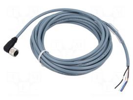 Cable: for sensors/automation | PIN: 4 | M12 female | angled | 5m | plug