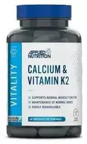 Applied Nutrition Calcium & Vitamin K2 60 kaps.