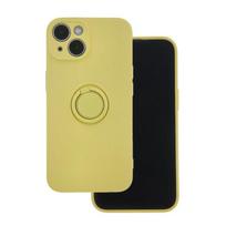 Nugarėlės dėklai iLike Samsung Galaxy A35 5G Finger Grip case Yellow