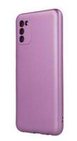 Nugarėlės dėklai iLike Samsung Galaxy A14 4G / A14 5G Metallic case Violet