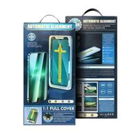 Apsauginiai stiklai iLike Apple 5D Full Glue Tempered Glass for iPhone 13 / 13 Pro / 14 black + applicator