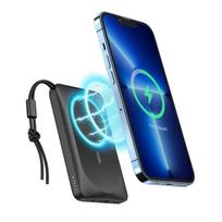 Išorinė baterija Veger  Powerbank compatible with Magsafe Veger MagOn (VP1151 / W1151) PD QC3.0 2A 20W with wireless charging 10000 mAh white