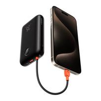 Išorinė baterija Veger  Powerbank Veger K2 (W2068) PD QC3.0 35W 20000 mAh with built-in Type C cables / Lightning black