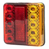 Automobilių lemputės, Motociklų ir traktorių technikos šviestuvai // LED darbo šviestuvai automobiliams ir specialiajai technikai // Lampa zespolona tylna 12v led amio-04389