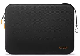 Tech-Protect Hardpouch Nešiojamas kompiuteris Case 13-14 - Juodas and Oranžinis