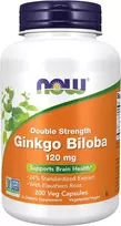 Now Foods Now Ginkgo Biloba Double Strength 120 mg 100 kaps.