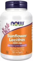 Now Foods Now Sunflower Lecithin 1200 mg 100 kaps.
