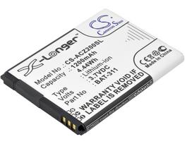 1200mAh for Acer Liquid Z200,Z200,Liquid M220,Liquid M220 Dual SIM,M220,Liquid Z220,Liquid Z220 Duo,Liquid Z220 Dual SIM