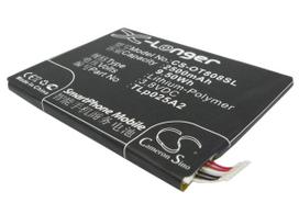 2500mAh for Alcatel OT-8008D,One Touch Scribe HD,OT-8008X,OT-8000,OT-8000D,One Touch Scribe Easy,OT-8008,One Touch idol X+,OT-6043D,One Touch idol α