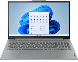 Nešiojamas kompiuteris Lenovo IdeaPad Slim 3 15AMN8 R5 / 16GB / 512GB SSD / 15,6 FHD IPS / W11H (Arctic Pilkas) / US išdėstymas