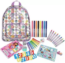 Cyp Brands Gabbys Dolls House activity backpack 42pcs