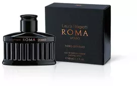 Laura Biagiotti Roma Uomo Nero Estremo Intense EDP parfumuotas vanduo vyrams, 40 ml
