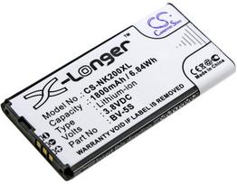 1800mAh for Nokia X2,X2 Dual SIM,X2D,X2DS,RM-1013