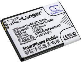 1400mAh for ZTE Blade L110,Blade L110 Dual SIM