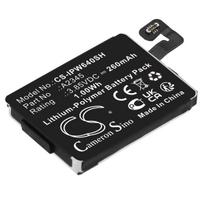 260mAh for Apple Watch Series S6 40mm