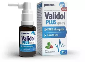 Paira Validol Plus purškalas, maisto papildas su saldikliu, 25 ml.