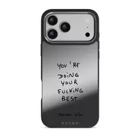 Your Best - iPhone 17 Pro Max Case, Elite Mirror Dark (MagSafe) / Gunmetal