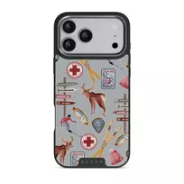Les Alpes - iPhone 17 Pro Max Case, Elite Dark (MagSafe) / Gunmetal