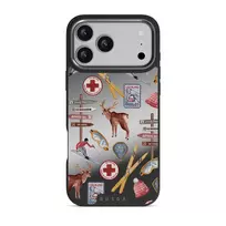 Les Alpes - iPhone 17 Pro Max Case, Elite Mirror Dark (MagSafe) / Gunmetal