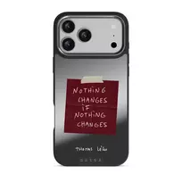 Nothing Changes - iPhone 17 Pro Max Case, Elite Mirror Dark (MagSafe) / Gunmetal