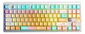 AULA Gasket F87 Pro V2 Orange Soda Kailh Meteorite Ice Cream RGB klaviatūra