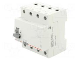 RCD breaker | Inom: 40A | Ires: 30mA | Max surge current: 250A | 400VAC