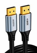 iBox ITVDP012 DisplayPort kabelis 4K 60Hz su auksiniu kištuku 2 m