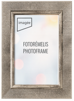 Rėmelis 10x15 plast  VF3789 FLASH tamsaus sidabro| 25 mm