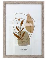 Rėmelis  GED 21x30 medinis D2621 šv.rudas|15x9mm