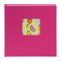 Albumas GOLDBUCH 27969 Bella Vista electric fuchsia 30x31/ 60psl, balti lapai | kampučiai/lipdukai | knyginio rišimo