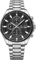 Vyriškas laikrodis Giewont Chronograph Sapphire Sidabrinė GW7290-B2