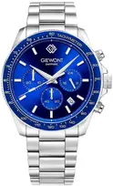 Vyriškas laikrodis Giewont Chronograph Sapphire Sidabrinė Mėlyna GW3520-B3